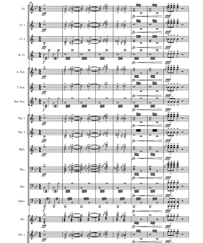 write you an orchestral or cinematic style piece