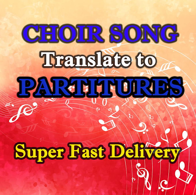 transcript any song to choir satb sstb multi language plus music