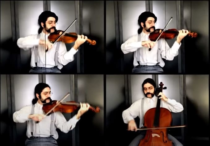 record your string instruments