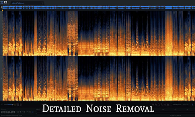 remove noise and clean up audio
