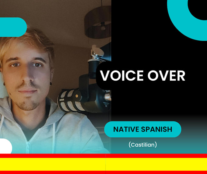Record your professional voice in spanish by Diegomarne Fiverr