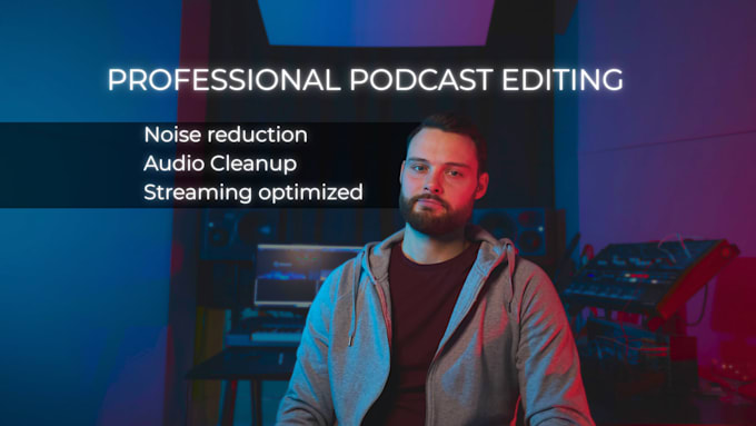 edit and cleanup your german or english podcast