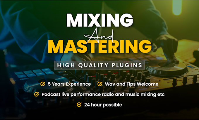 professionally mix and master your song