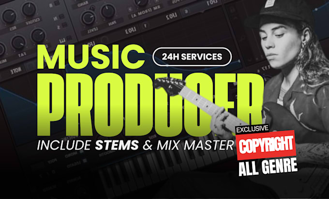 be your edm ghost music producer techno, hardstlye, house, etc