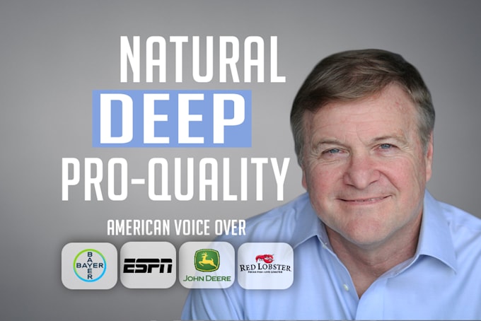 do a deep american male voice over