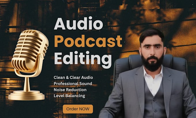 edit your podcast audio and video professionally for youtube and riverside