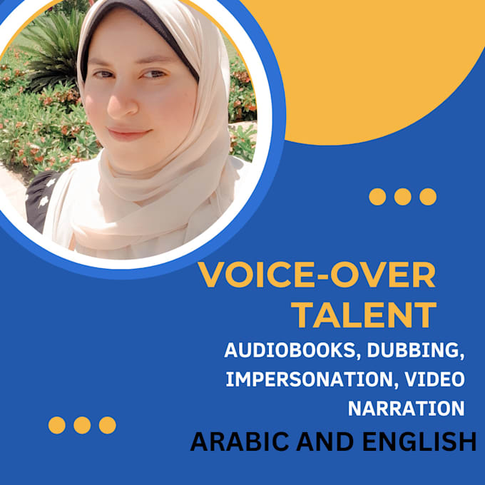 Record your arabic and english scripts by Maiali809 Fiverr