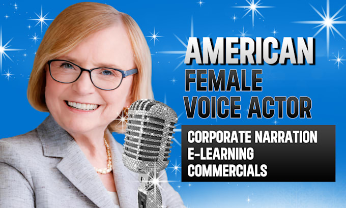shine as your e learning, narration, and commercials voice actor