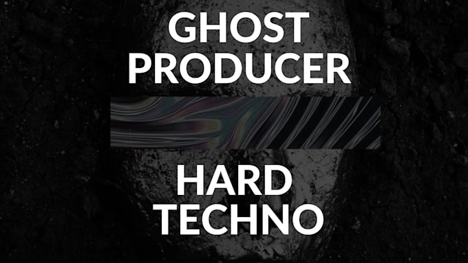 be your techno ghost producer, hard, industrial, acid techno