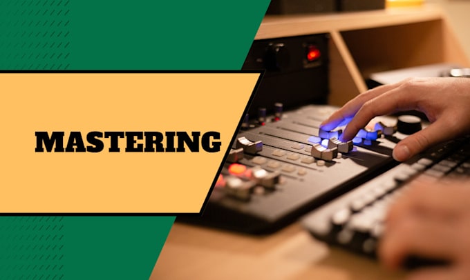 master your single, ep, or album professionally
