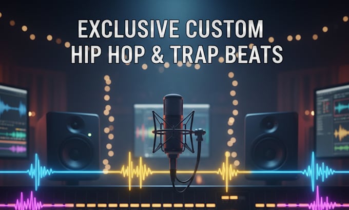 produce an exclusive custom hip hop trap beat