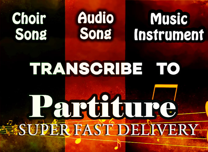 transcript song and music to school choir multi language