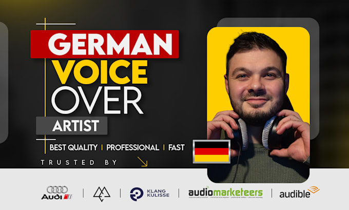 record a german voice over for e learning or training video