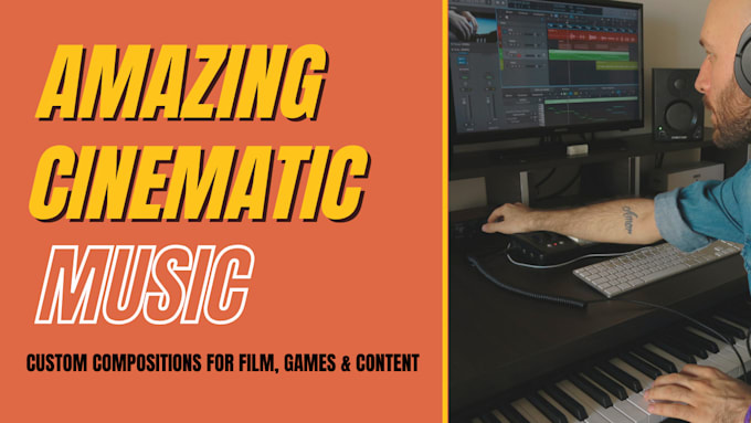 compose the music in any genre for your audiovisual project
