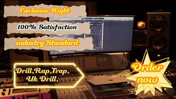make drill and trap beats with exclusive rights
