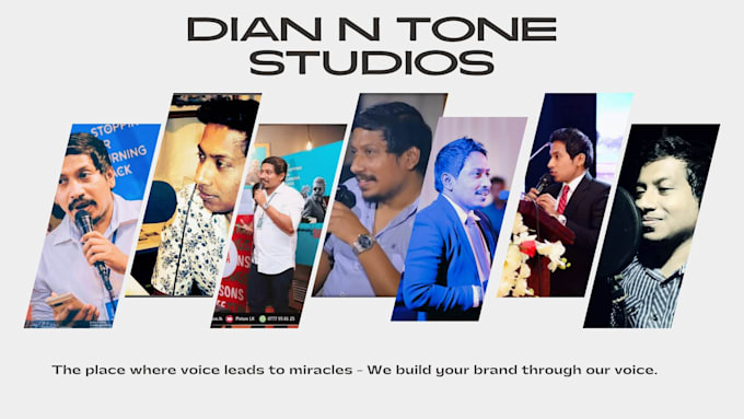 record a deep, warm, professional male voice over