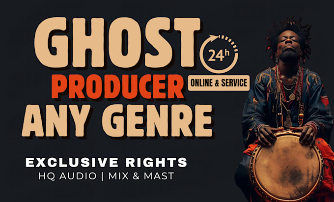 be your professional edm ghost producer in any genre