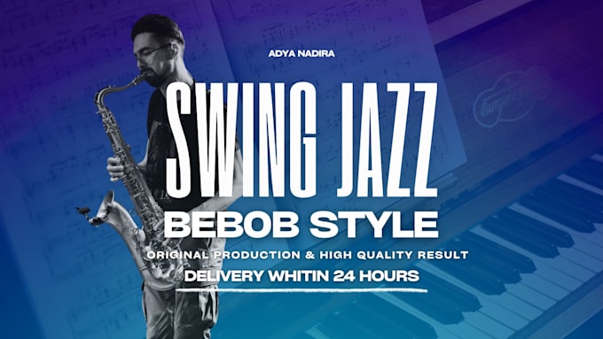 produce swing jazz and bebop with classic vibes