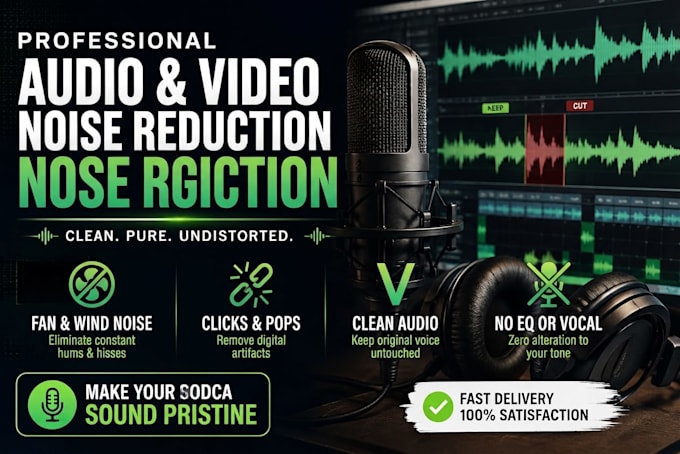 remove background noise from your audio