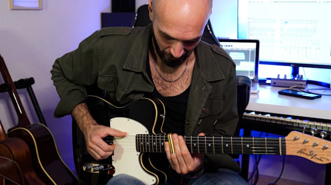 record pro rock guitars on your tune