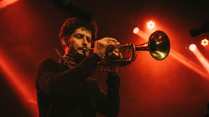 record professional trumpet in your song