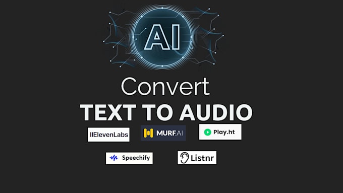 convert text to audio with elevenlabs and more