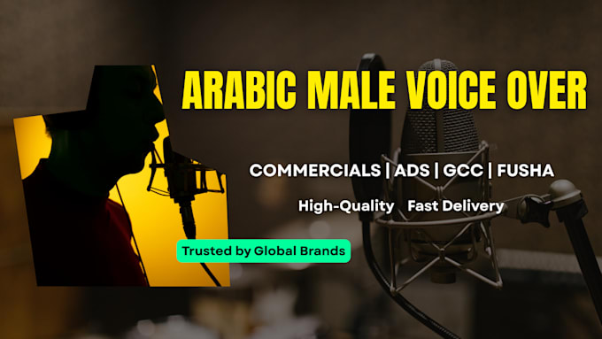 record arabic voice over and dubbing for youtube