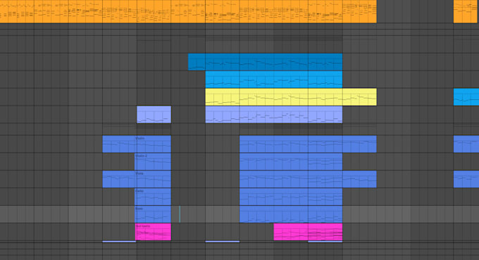 do a arrangement for required song up to symphony orchestra