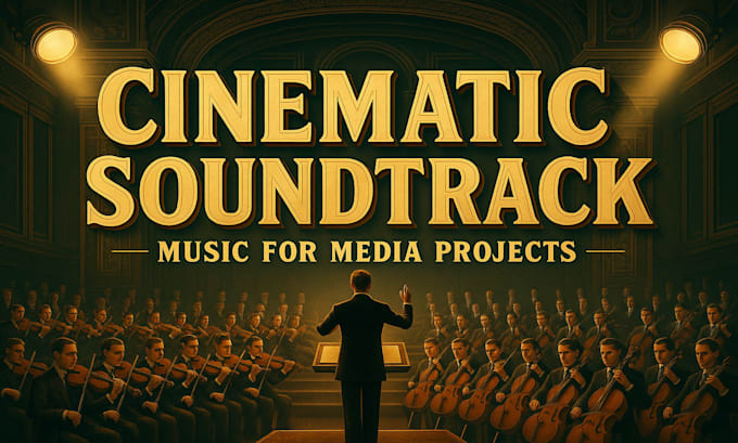 compose cinematic soundtrack music for media projects