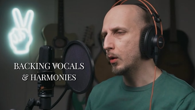 record backing vocals, harmonies or choir for your song