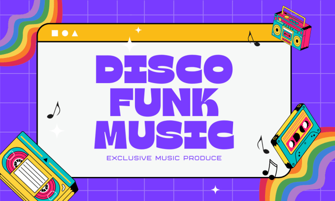 produce disco, funk or soul song with fast delivery