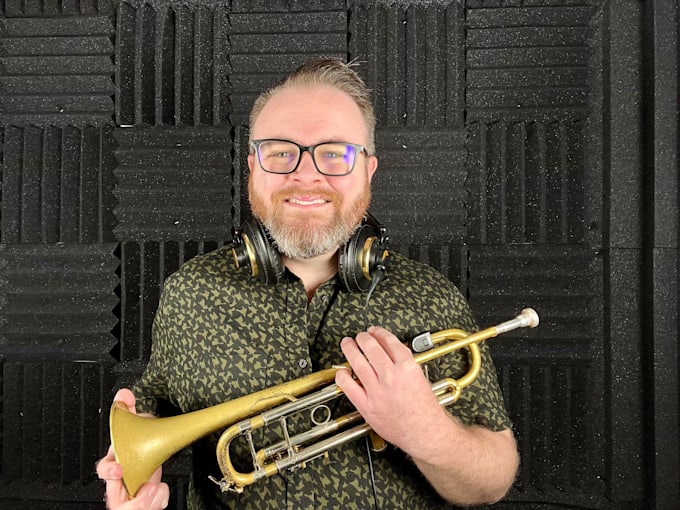 record trumpet in studio quality