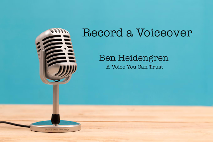 record voice over audio