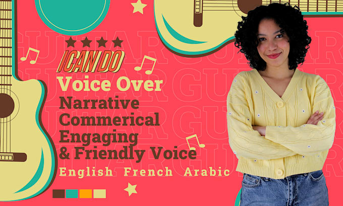 record professional friendly and engaging voice over