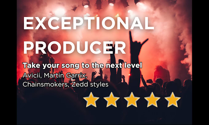 produce a spectacular pop song focused on electronic dance