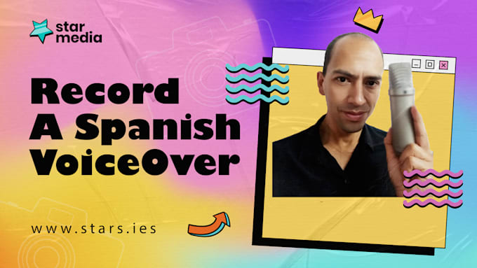 record a voice over in neutral spanish