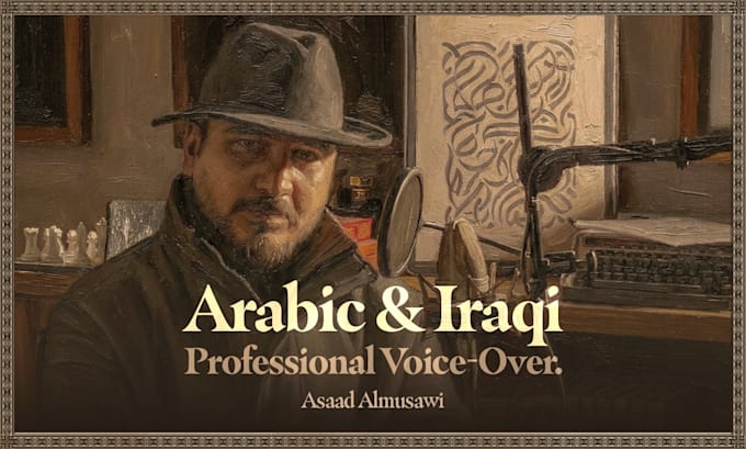record arabic voice over specialist