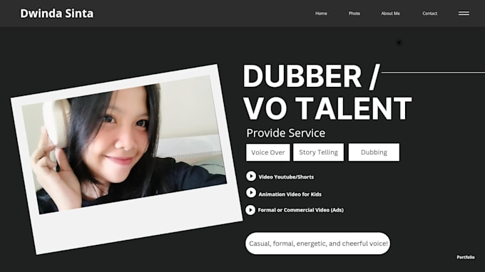 record a indonesian voice over and dubbing for you