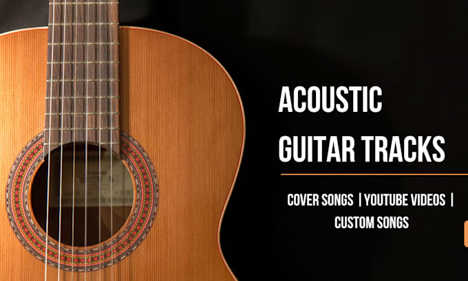 record acoustic guitar for your song or commercial