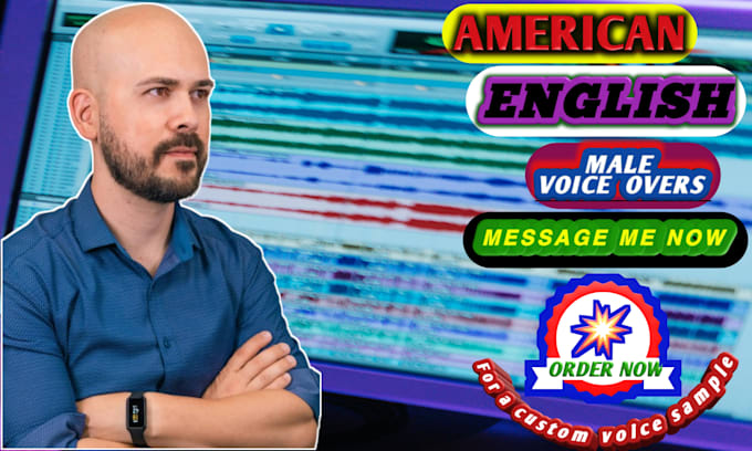 record american male voice over