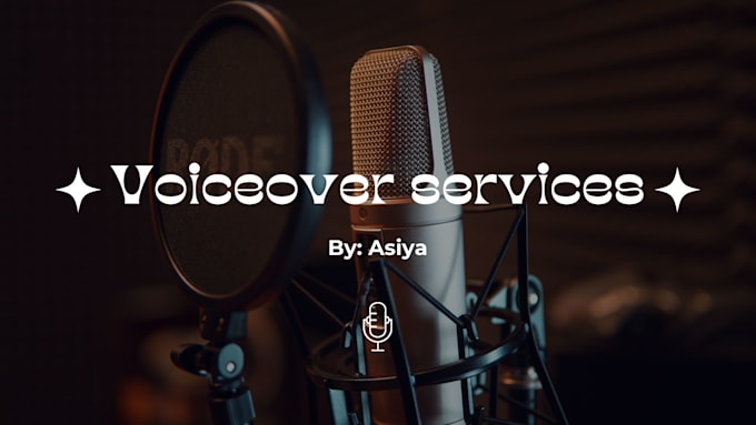 record a female american voiceover
