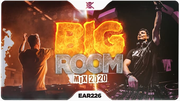 create big room house track