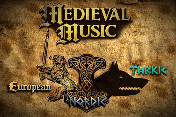 create medieval fantasy music for video games, films or dnd