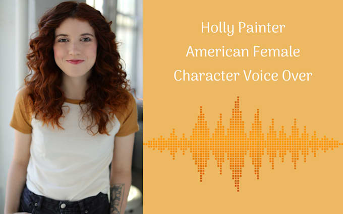 record your american female character voiceover