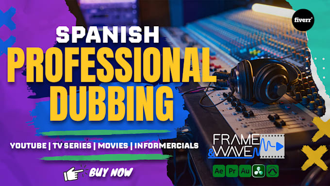 do latin american spanish dubbing with full cast and mix