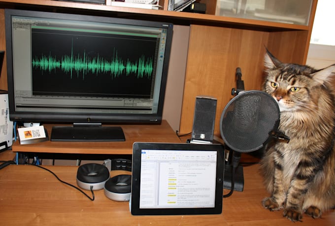 record clean voice overs