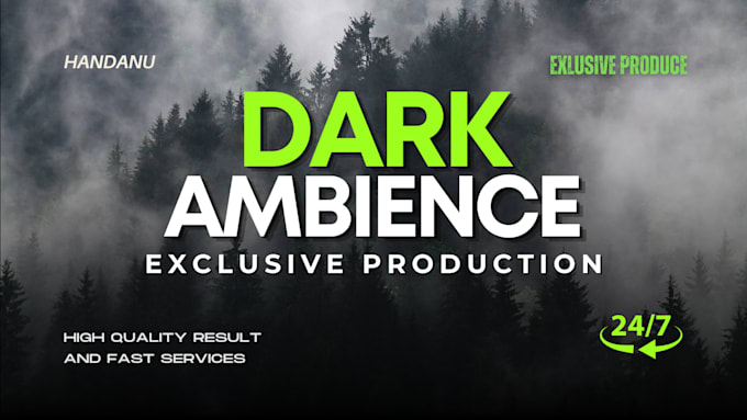 produce dark ambience or background music for you