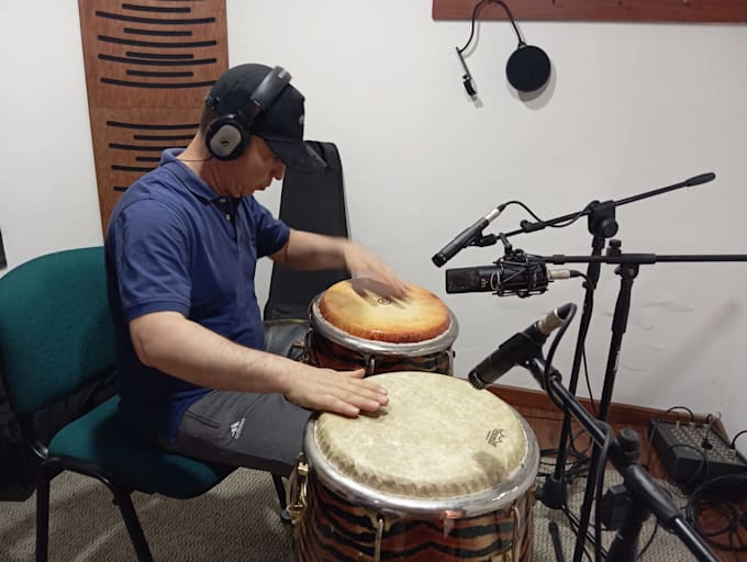 record your latin percussion for your song or ai generated song