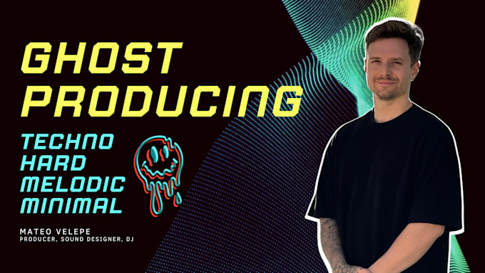 ghost produce your minimal, peak time, techno track