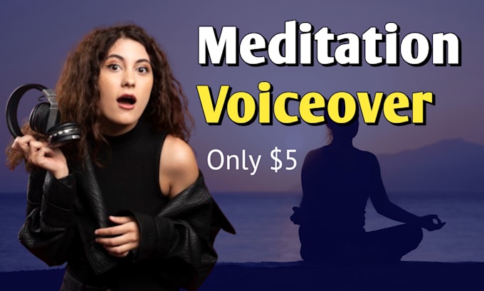 create guided meditation, voiceover or affirmations by ai